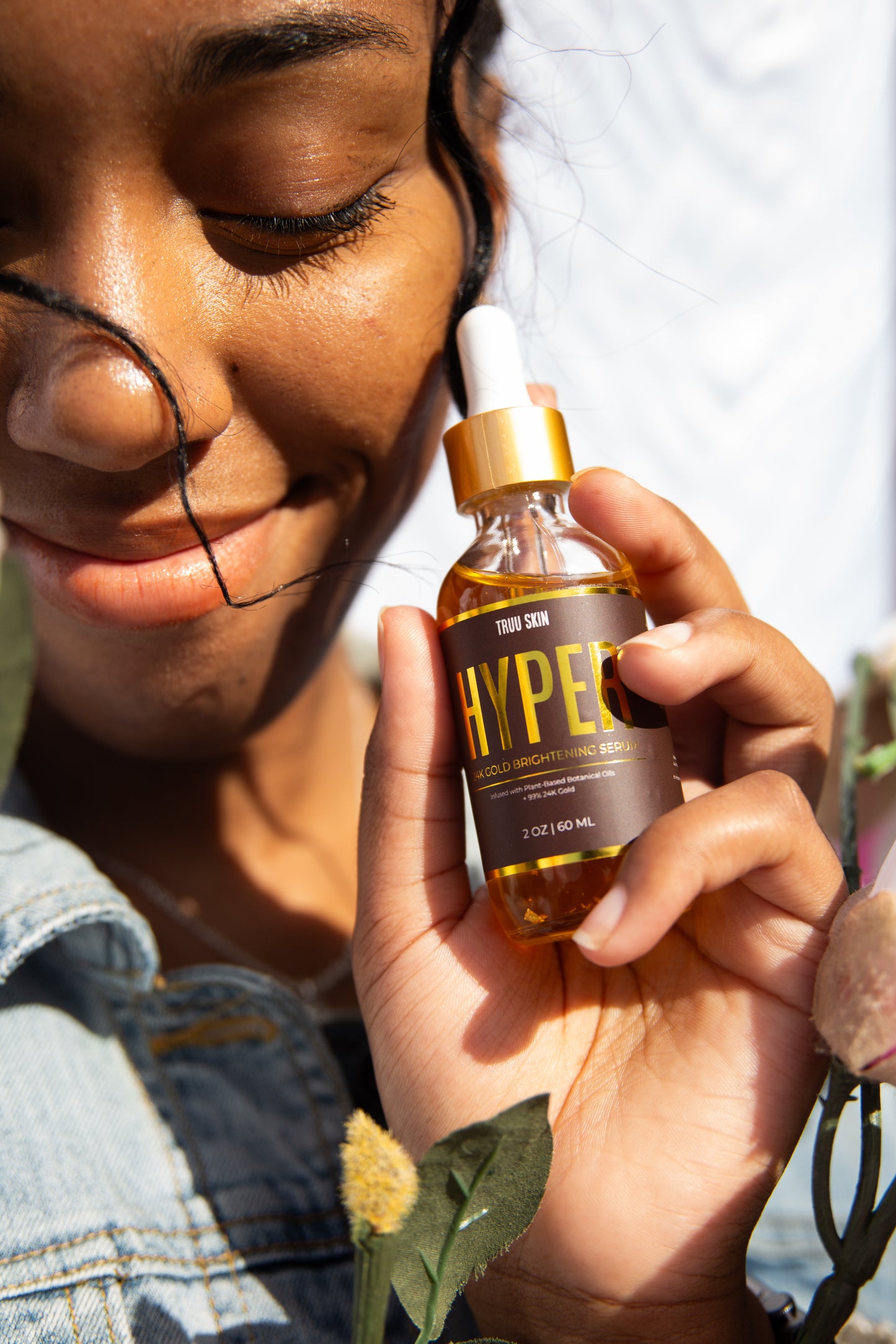 Hyper 24K Gold Infused 2 oz. Brightening Oil Serum