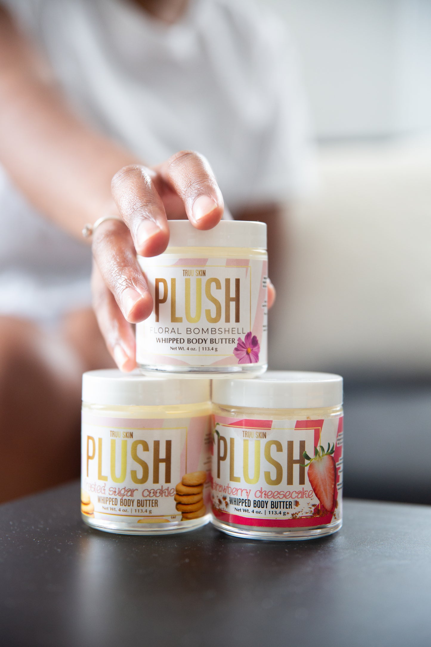 Strawberry Cheesecake PLUSH Whipped Body Butter