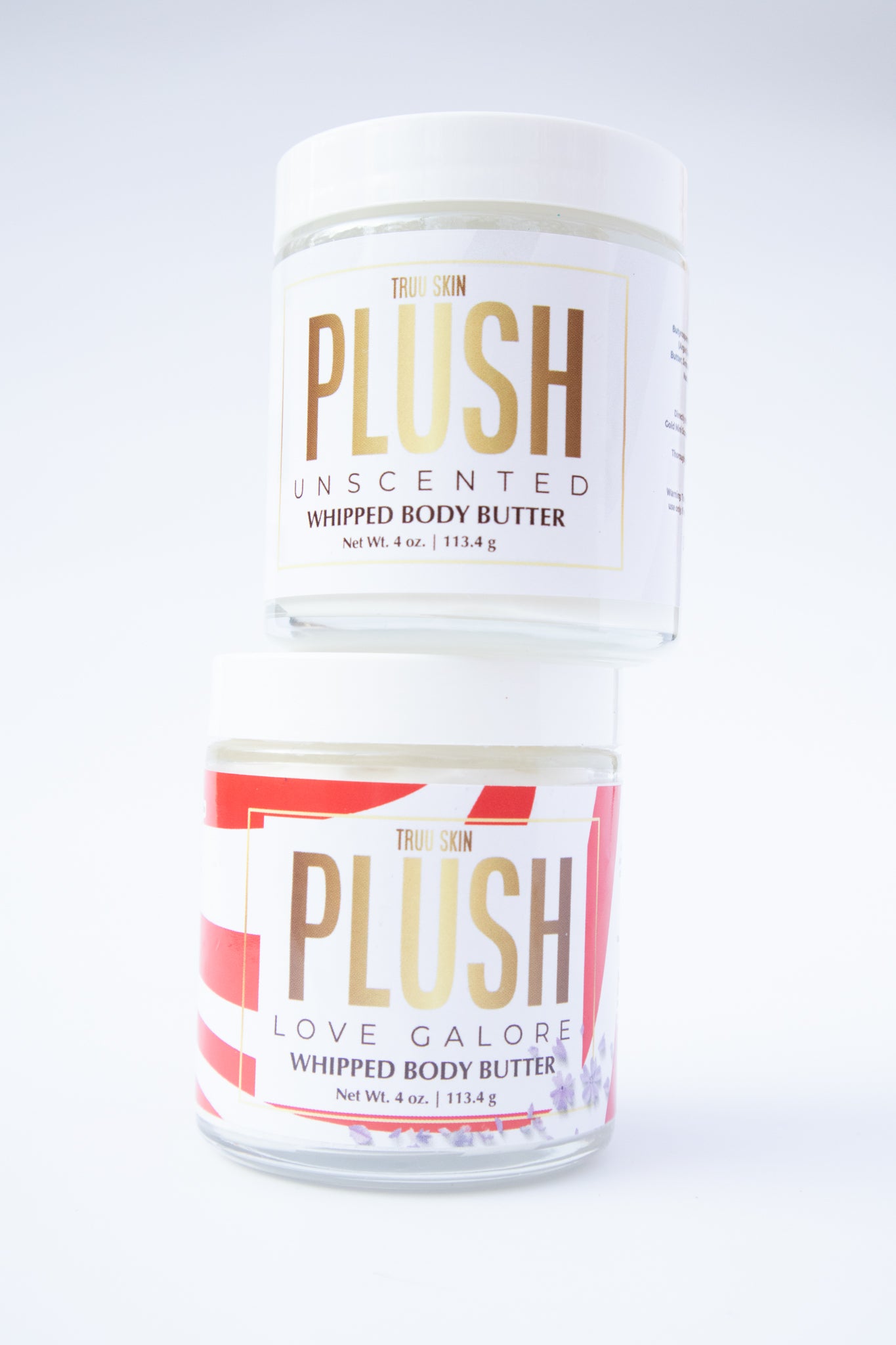 PLUSH Unscented + Love Galore Body Butter Bundle