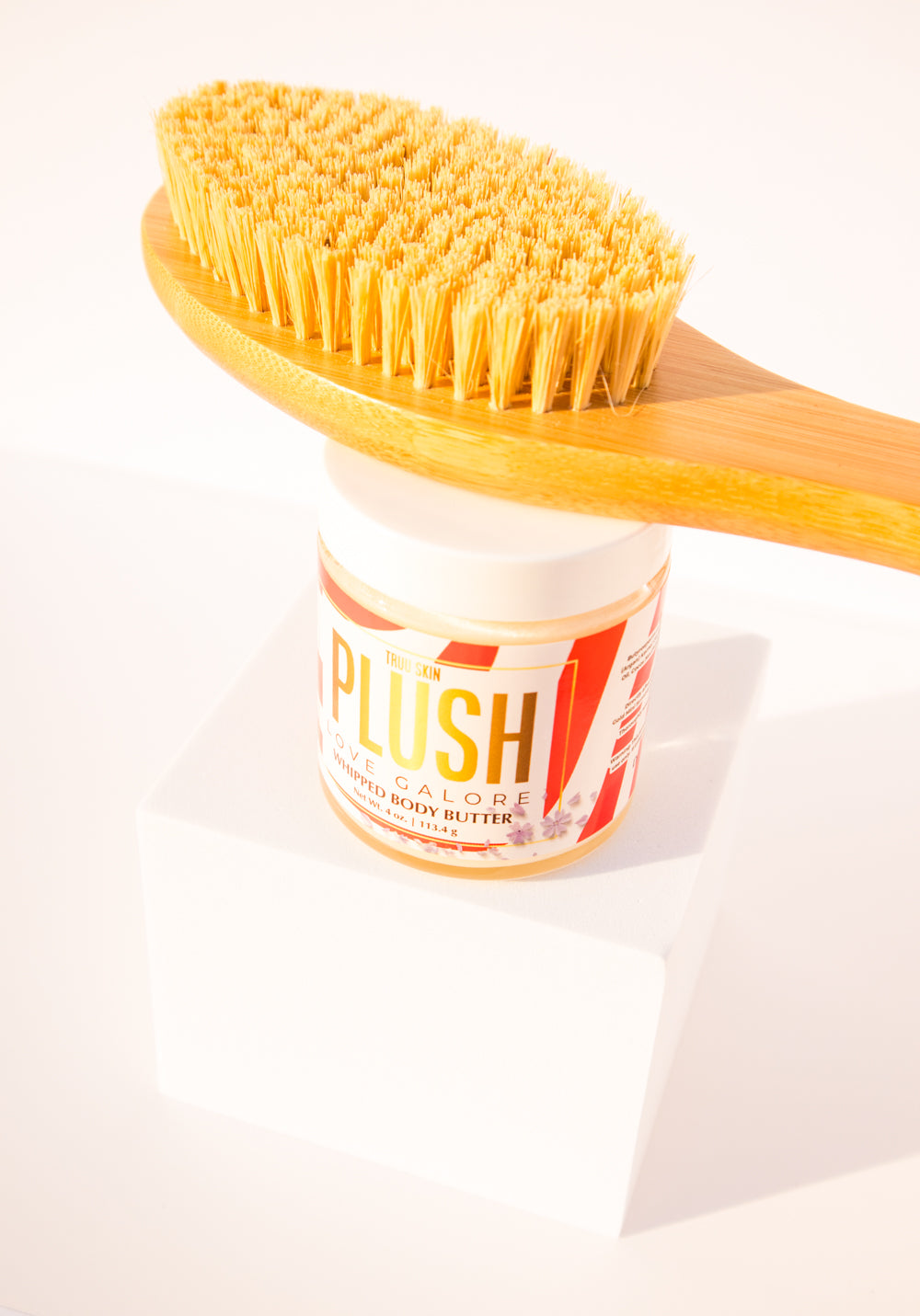 PLUSH Body Butter + Dry Body Brush Bundle